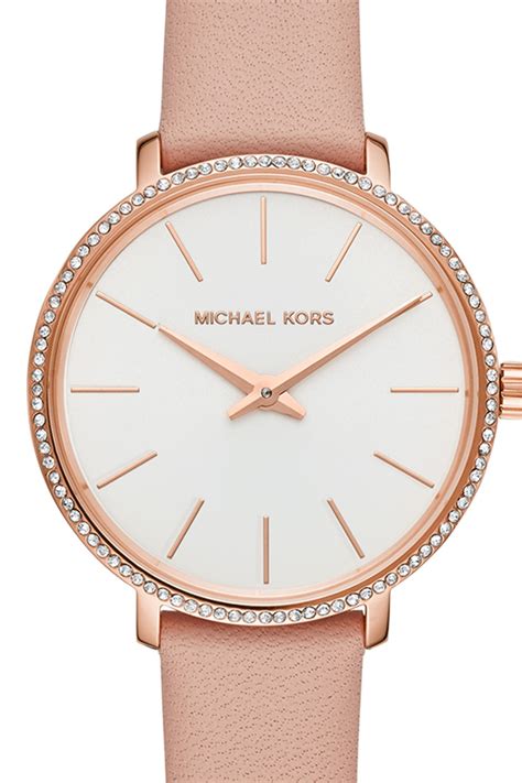 ceas michael kors curea piele|michael kors de dama.